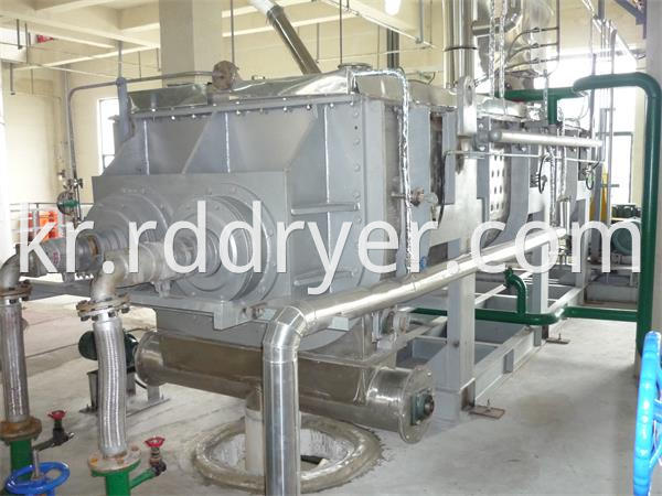 Large Capacity Calcium Carbonate Paddle Drying Machine